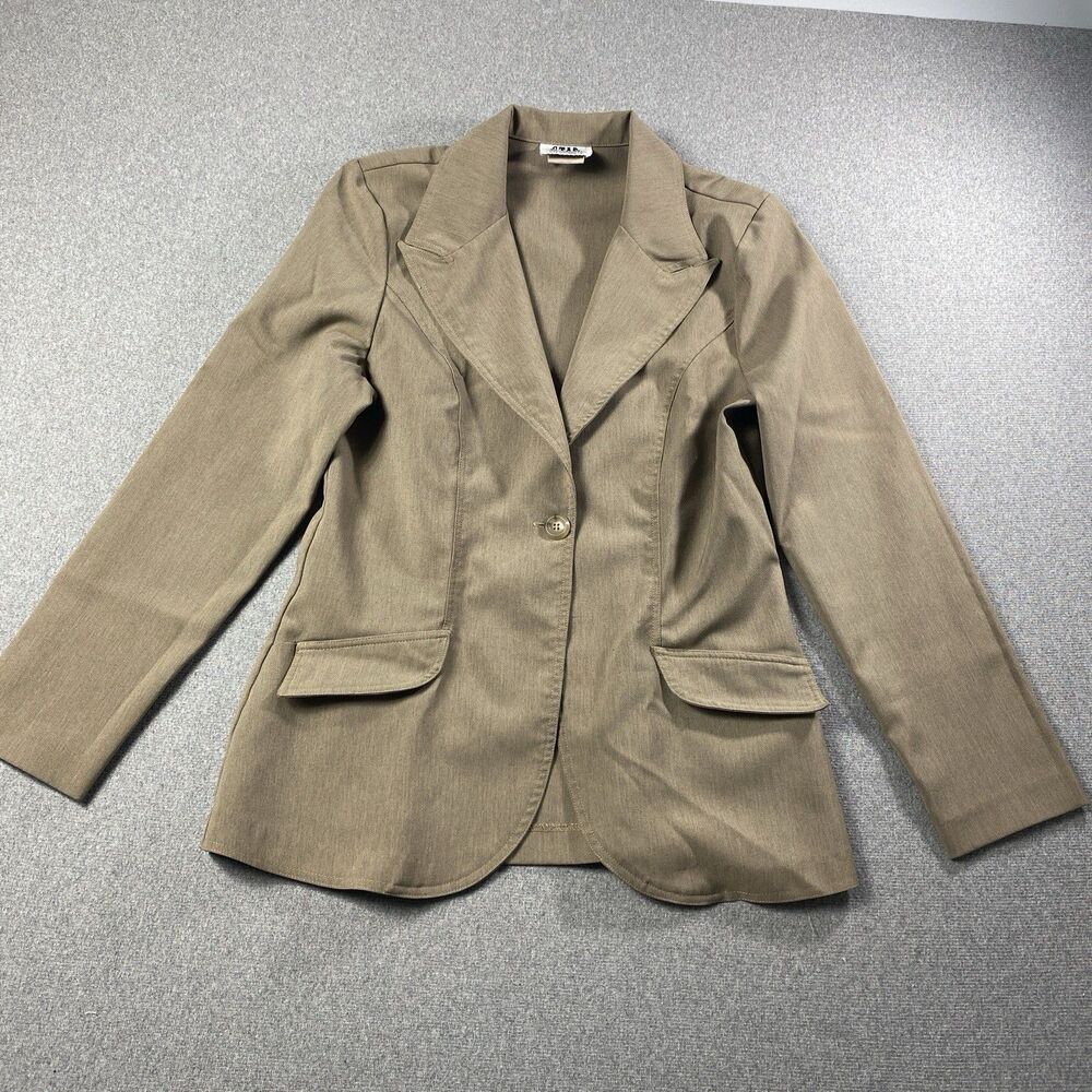 STAR C.C.C Office Blazer Size M Brown